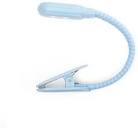 Kikkerland BL13-BL-EU Csiptetős újratölthető kék led-es olvasólámpa kép