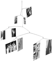 Kikkerland MH14 Véletlenszerű elrendezéssel függesztett térbeli króm fényképtartó kép