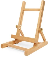 Kikkerland OR103 Fából, festőállvány formájú tablettartó kép