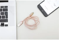 Kikkerland US142-RG-EU 1m-es rózsaszín micro usb és iphone kábel kép