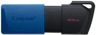 Kingston 22.00279 Pendrive  datatraveler exodia m usb 3.2 64gb fekete/ kék kép