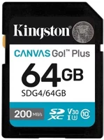 Kingston COR_MKS64CG4 Memóriakártya, sdxc, 64gb, c10/uhs-i/u3/v30, gen4, 