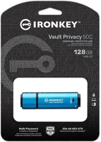 Kingston IKVP50C/128GB 128gb ironkey vault privacy 50 aes-256 encrypted, fips 197 usb type-c 3.2 kép