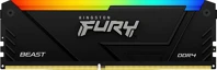 Kingston KF432C16BB2A-32 32gb ddr4 3200mhz fury beast rgb kép