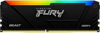 Kingston KF432C16BB2A/16 16gb ddr4 3200mhz fury beast rgb black kép
