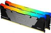 Kingston KF432C16RB2AK2/64 64gb 3200mt/s ddr4 cl16 dimm (kit of 2) fury renegade rgb kép