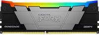 Kingston KF436C16RB12A/16 16gb 3600mt/s ddr4 cl16 dimm 1gx8 fury renegade rgb kép