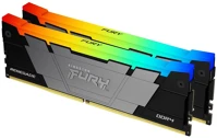 Kingston KF436C16RB12AK2-32 32gb ddr4 3600mhz kit(2x16gb) fury renegade rgb black kép