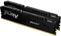 Kingston KF552C40BBK2-16 16gb ddr5 5200mhz kit(2x8gb) fury beast black kép
