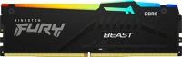 Kingston KF556C36BBEA-16 16gb ddr5 5600mhz fury beast rgb black kép