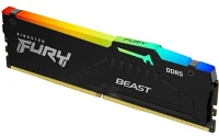 Kingston KF556C40BB2A-32 32gb 5600mt/s ddr5 cl40 dimm fury beast rgb kép