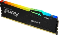 Kingston KF560C30BBEA-16 16gb ddr5 6000mhz fury beast rgb black kép