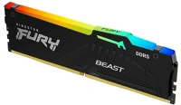 Kingston KF560C36BBEA-16 16gb ddr5 6000mhz fury beast rgb black kép