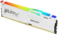 Kingston KF560C36BWE2A-16 16gb ddr5 6000mhz fury beast rgb expo white kép