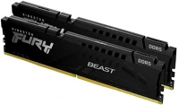 Kingston KF560C40BBK2-64 64gb ddr5 6000mhz kit(2x32gb) fury beast black kép