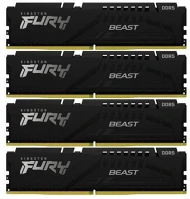 Kingston KF560C40BBK4-64 64gb 6000mhz kit(4x16gb) fury beast black kép