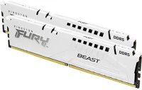 Kingston KF560C40BWK2-32 32gb ddr5 6000mhz kit(2x16gb) fury beast white kép