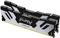Kingston KF564C32RSK2-96 96gb ddr5 6400mhz kit(2x48gb) fury renegade black/silver kép