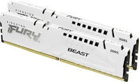 Kingston KF568C34BWEK2-32 32gb 6800mt/s ddr5 cl34 dimm (kit of 2) fury beast white expo kép