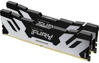 Kingston KF580C38RSK2-32 32gb 8000mt/s ddr5 cl38 dimm (kit of 2) fury renegade silver xmp kép