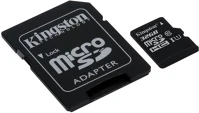 Kingston SDC10G2/32GB Microsdhc 32gb class 10  memóriakártya adapterrel kép