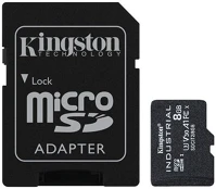 Kingston SDCIT2/8GB Sd kártya + adapter kép