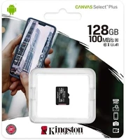 Kingston SDCS2/128GBSP Memóriakártya microsdxc 128gb kép