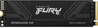 Kingston SFYR2S/4T0 Fury renegade 4tb pcie x4 (5.0) m.2 2280 ssd fekete kép