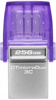 Kingston DTDUO3CG3/256GB datatraveler microduo 3c usb flash meghajtó 256 gb usb type-a / usb type-c 3 kép