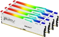 Kingston KF556C40BWAK4-64 Fury beast rgb memóriamodul 64 gb 4 x 16 gb ddr5 5600 mhz kép