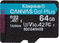 Kingston SDCG4/64GBSP Canvas go! plus 64 gb microsd uhs-i class 10 kép