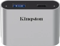 Kingston WFS-USB Hálózati csatlakozó usb 3.2 gen 1 (3.1 gen 1) type-c 5000 mbit/s ezüst kép