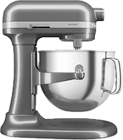 Kitchenaid 5KSM70SHXEMS 5ksm70shxems artisan prémium emelőkaros robotgép, 375 w, 6,6l, medálezüst kép