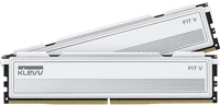 Klevv KD5AGU880-56K300F Fit v 32gb 5600mt/s ddr5 memória cl30 kit of 2 amd-re optimalizált fehér kép