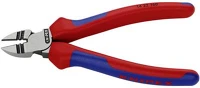 Knipex 14 22 160 Huzalcsupaszító-oldalcsípőfogó, lágy/közepes huzal: 2,5/1,5 mm, kép
