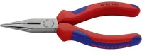 Knipex 25 02 140 Fél-kerek csőrű fogó vágóéllel (rádiófogó) 140 mm, hegyes, lapos kép