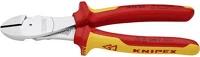Knipex 74 06 200 Vde szigetelt erőkímélő oldalcsípőfogó 200 mm kép