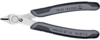 Knipex 78 03 125 ESD Elektronikai fogó super knips 7803a kép