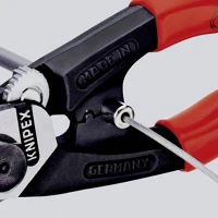 Knipex 95 61 190 Drótkötélolló 190 mm, kovácsolt, vágóérték: o 7 mm, kép