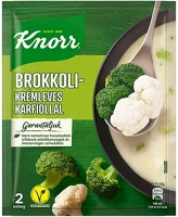 Knorr 14.01417 Instant  brokkolikrémleves karfiollal 51g kép