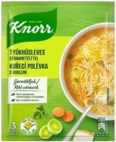 Knorr 14.01451 Instant tésztás leves  tyúkhúsleves cérnametélttel 69g kép