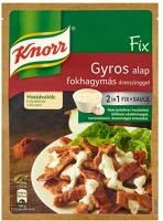 Knorr 40 G Ételalap  fix gyros fokhagymás dresszinggel 40 g kép