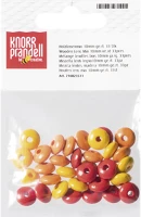 Knorr prandell 216023511 Ovális 33 darabos sárga fa gyöngy csomag kép