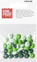 Knorr prandell 216023542 Ovális 33 darabos zöld fa gyöngy csomag kép