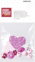Knorr prandell 216023624 Heart 11 darabos fa gyöngy csomag kép