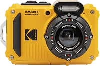 Kodak 1440886 Kodak pixpro wpz2 vízálló, porálló, ütésálló digitális fényképezőgép, sárga, 2db akku, 16gb micro sd