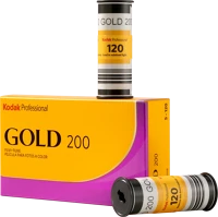 Kodak 200 120 Professional gold 200 120 film 5-pack kép
