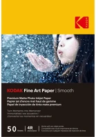 Kodak 230 G Fine art fotópapír, 230 g, 10x15 cm, 50 db (9891093) kép