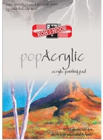 Koh-i-noor 01.02247 Rajztömb  pop akrilic a/3 speciális papírból 400 g 10 lapos kép