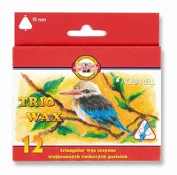 Koh-i-noor 8252012002KS Zsírkréta, háromszögletű,  